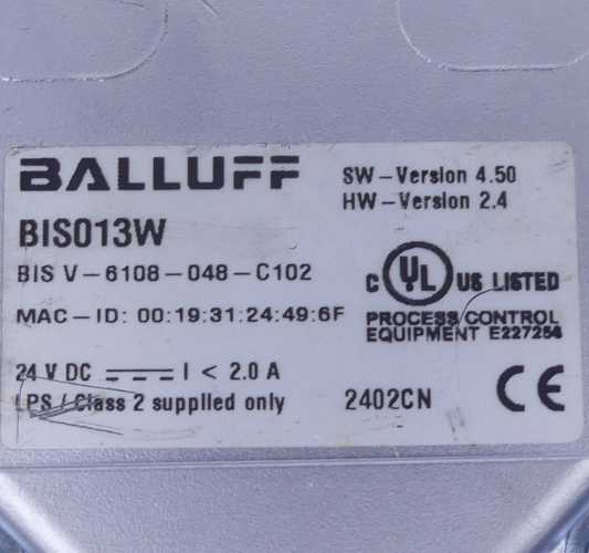 Balluff BIS013W BIS V-6108-048-C102