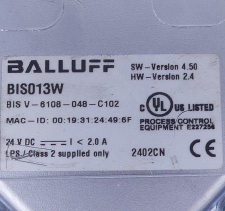 Balluff BIS013W BIS V-6108-048-C102