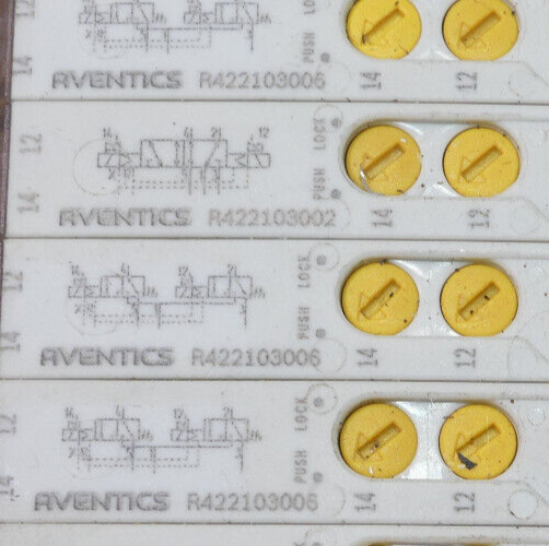 AVENTICS  AES-D-BC-ECAT R412018225 2X R422103002 10X R422103006 4X R422103006