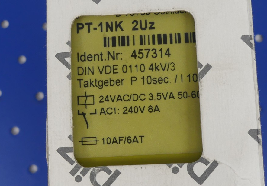 Pilz PT-1NK 2UZ 457314