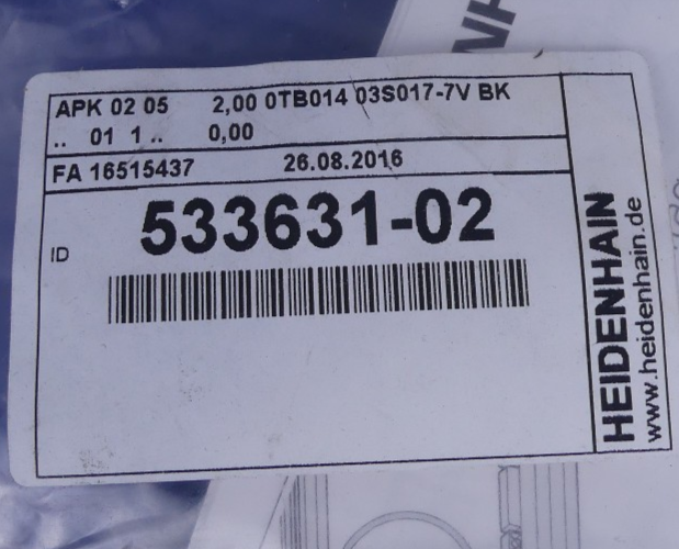 Heidenhain Adapterkabel 533631-02