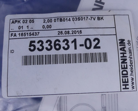 Heidenhain Adapterkabel 533631-02