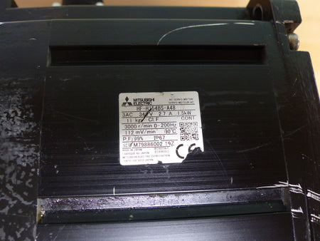 Mitsubishi hf154bs-a48 Servo Motor used leicht beschädigt s.Bilder