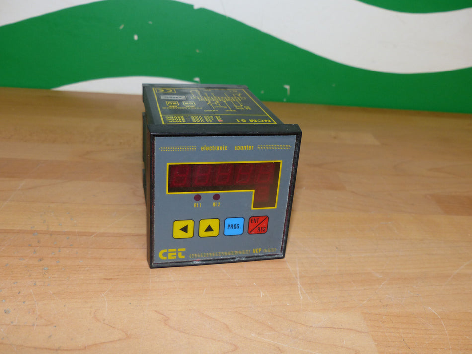 CET NCP 51 elektronischer Zähler used s.Bilder