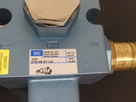 MAC 57D-46-611JJ + 250B-611JJ Magnetventil