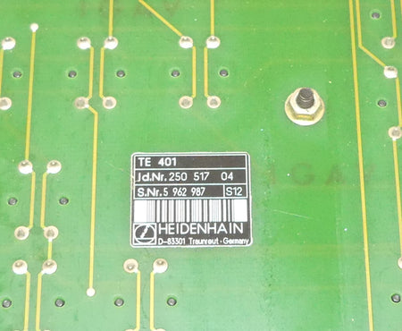 Heidenhain Steuertafel Tastatur TE 401  TE401    250 517 04