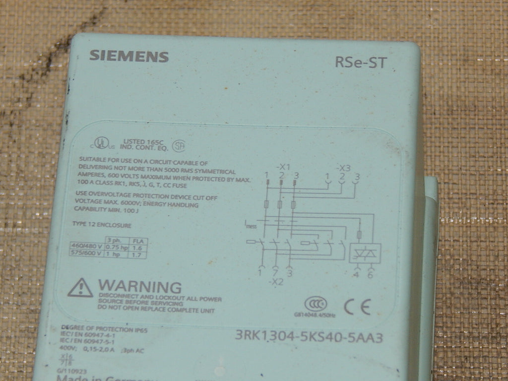 Siemens  RSe-ST 3RK1304-5KS40-5AA3 used
