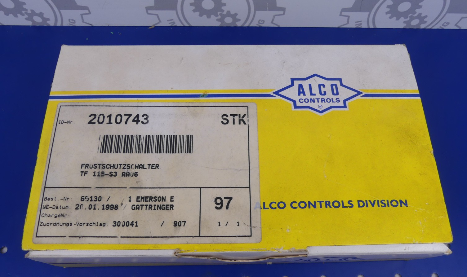 ALCO Controls TF115-S3AA06 Frostschutzschalter