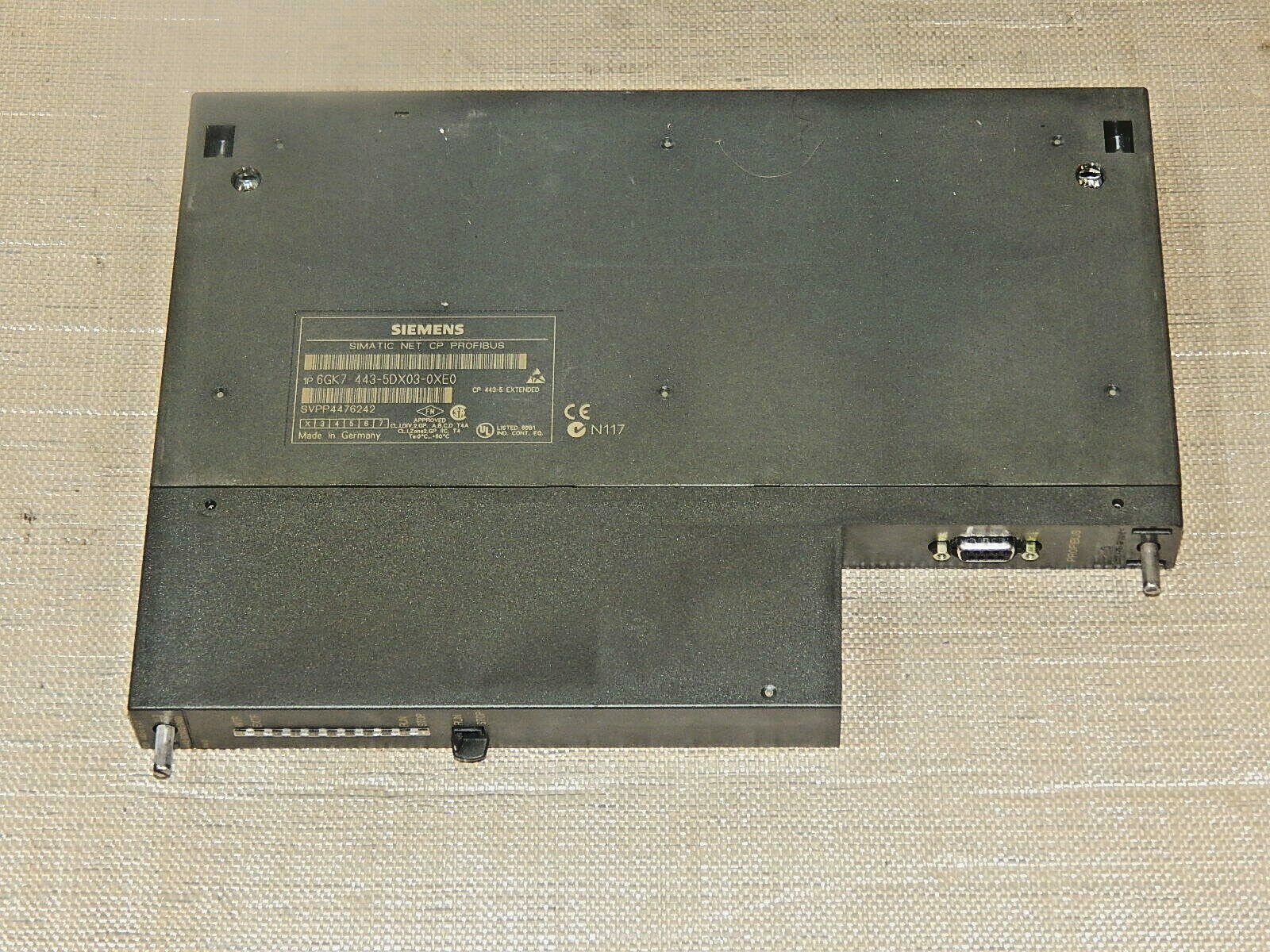 Siemens simatic Net CP 6GK7 443-5DX03-0XE0 // 6GK7443-5DX03-0XE0 Ohne klappe 