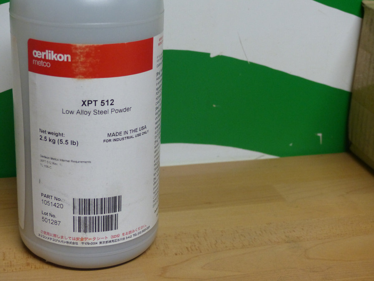 Oerlikon  Metco XPT 512 Edelstahl Legierung Pulver  Metall Deposition Schweißen