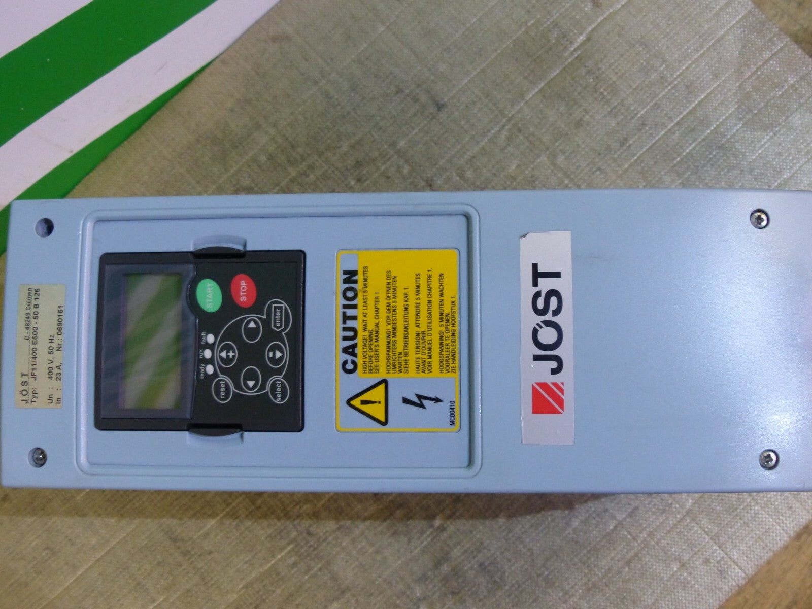 JÖST Frequenzumrichter J11/400 E500-50B 126