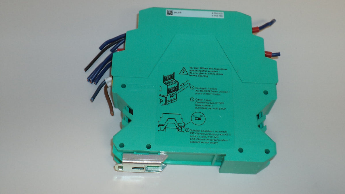 2x Pepperl+Fuchs VBA-4E3A-KE-ZE/R  Part No. 114307