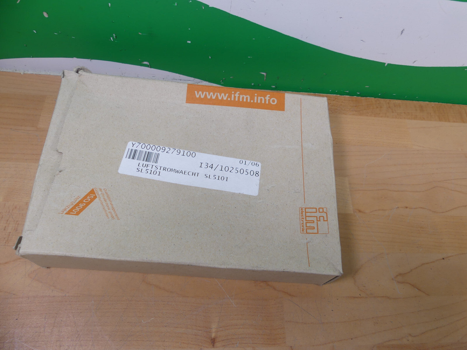 ifm efector300 Luftstromwächter, SL5101  SLG23CEEAKOG,