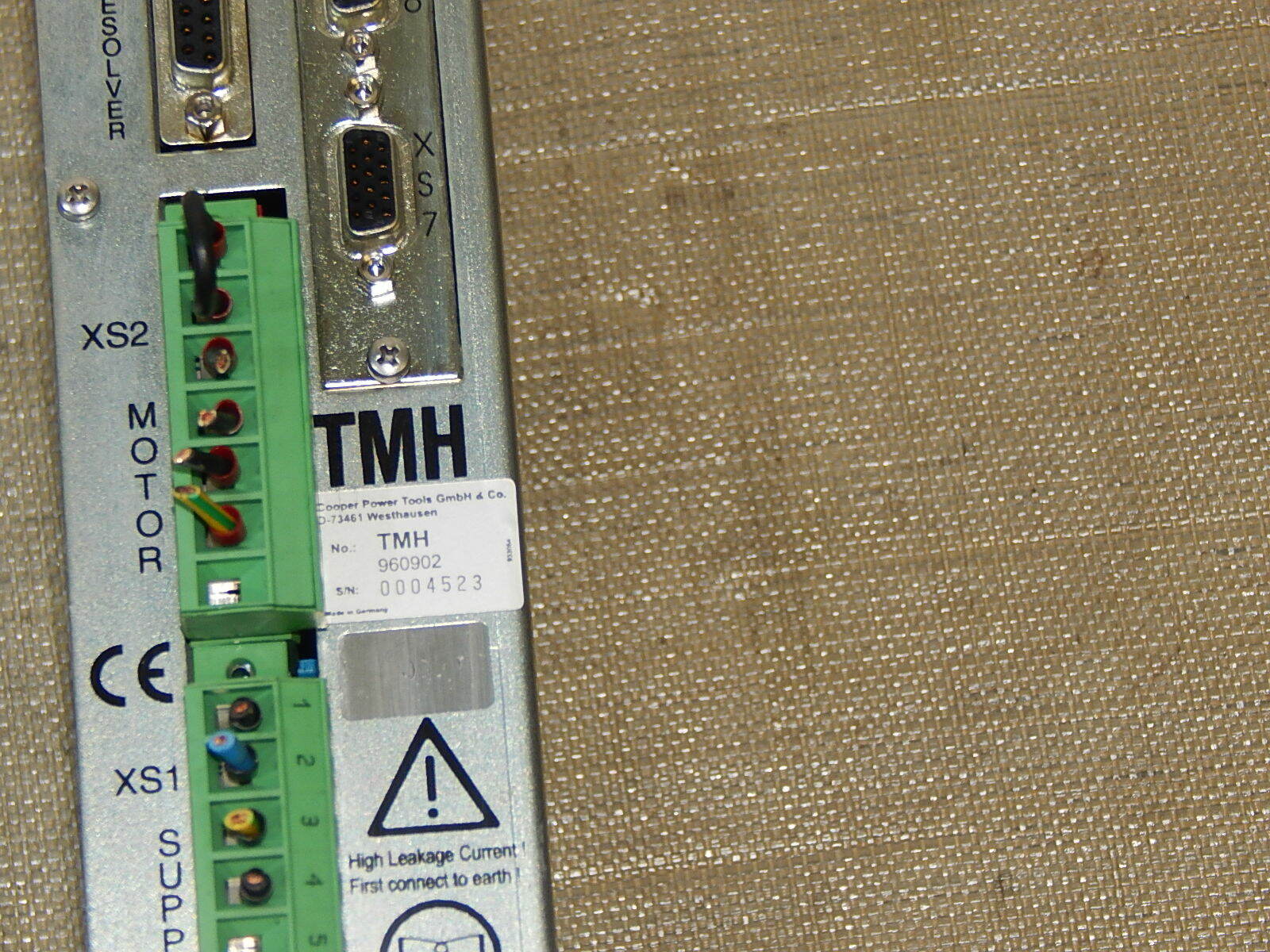  Cooper  Tools TMH 960902 Servo Controller used s.Bilder