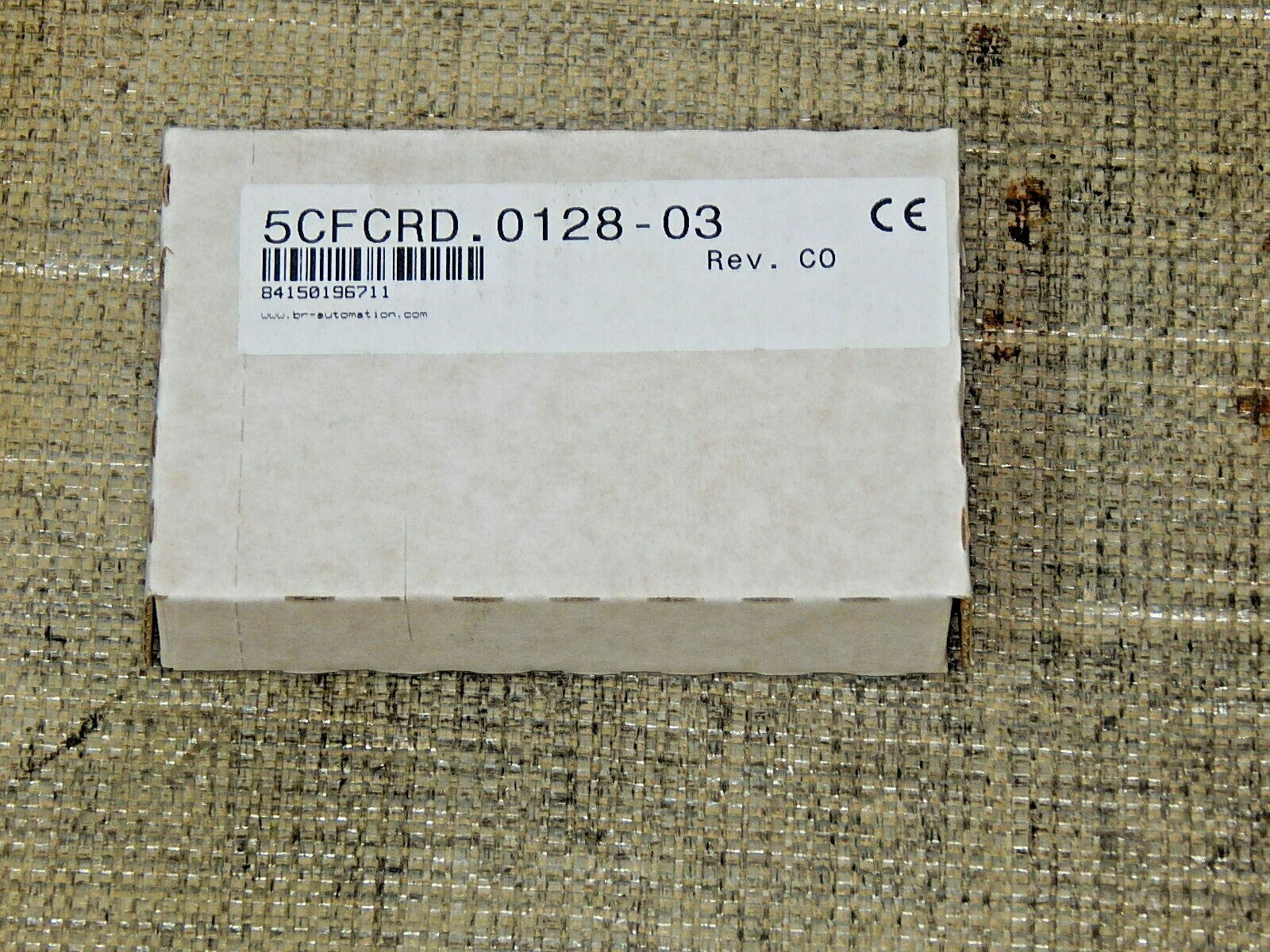  B&R 5CFCRD.0128-03 Compact Flash Card 128MB Rev.C0