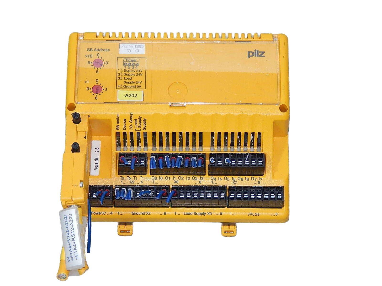 Pilz PSS SB DI8O8 SAFETY BUS p  Ident.No.:  301140 Used