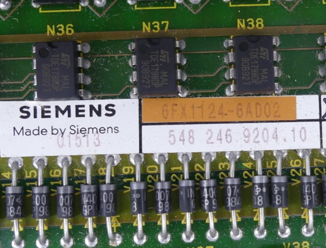 Siemens Sinumerik I/O Modul 6FX1 124-6AD02