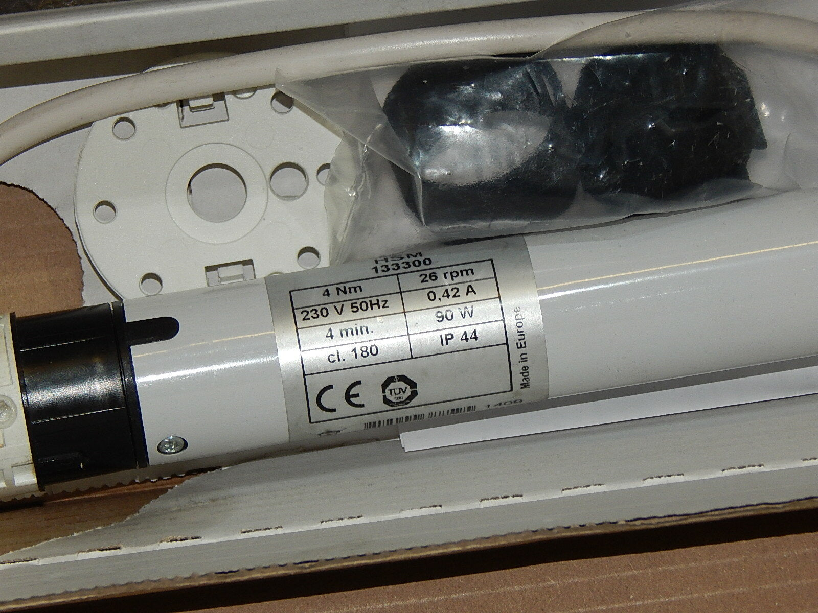  Kaiser Nienhaus E.motor für  Rollläden und Markisen HSM  133300  / 4 Nm.