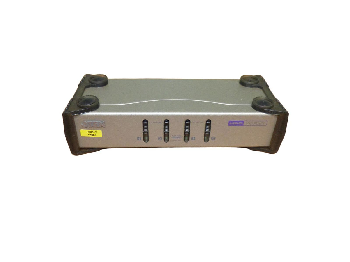 Aten CS84U 4 Ports PS/2-USB  Desktop KVM Switch USED