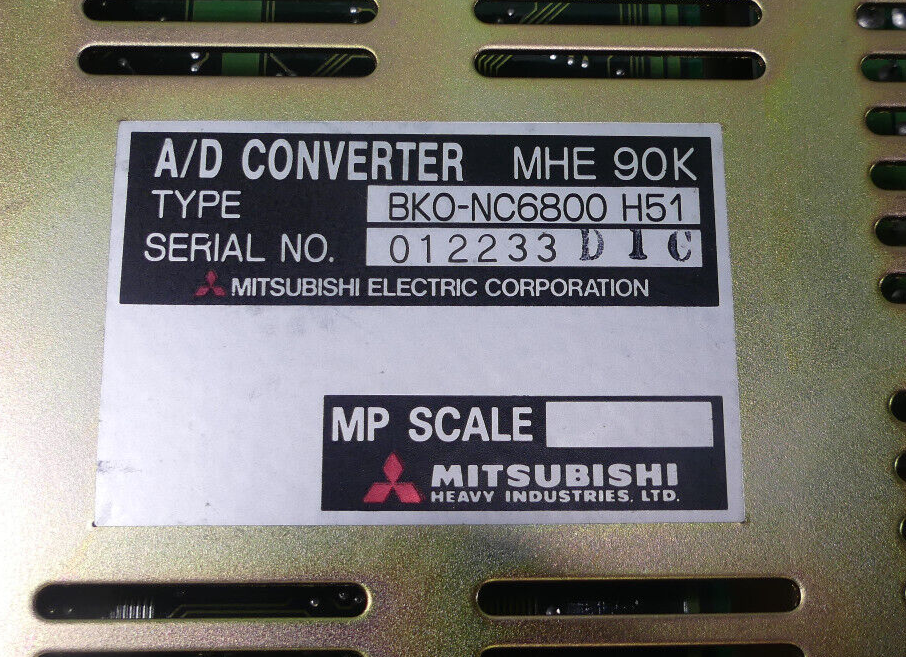 MITSUBISHI ELECTRIC BK0-NC6800 H51   BK0-NC6800H51