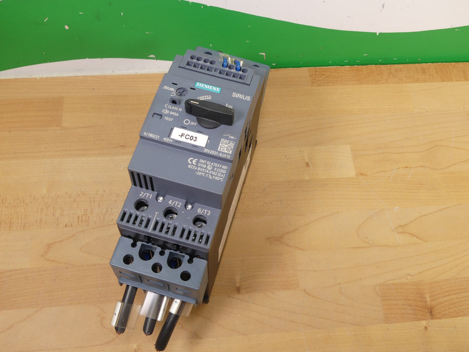 Siemens 3RV2031-4JA10 Leistungsschalter 54-65A used