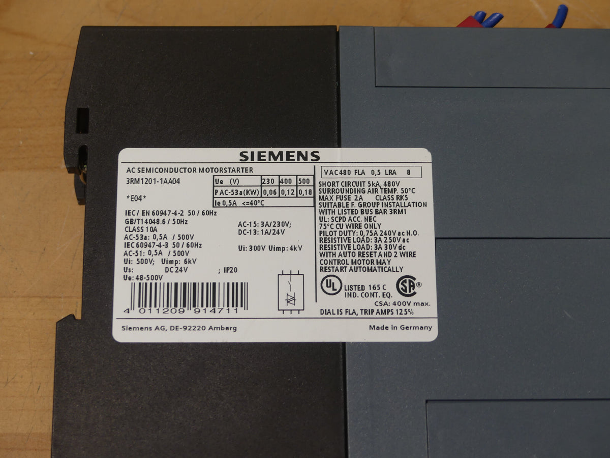 Siemens Sirius  3RM1201-1AA04