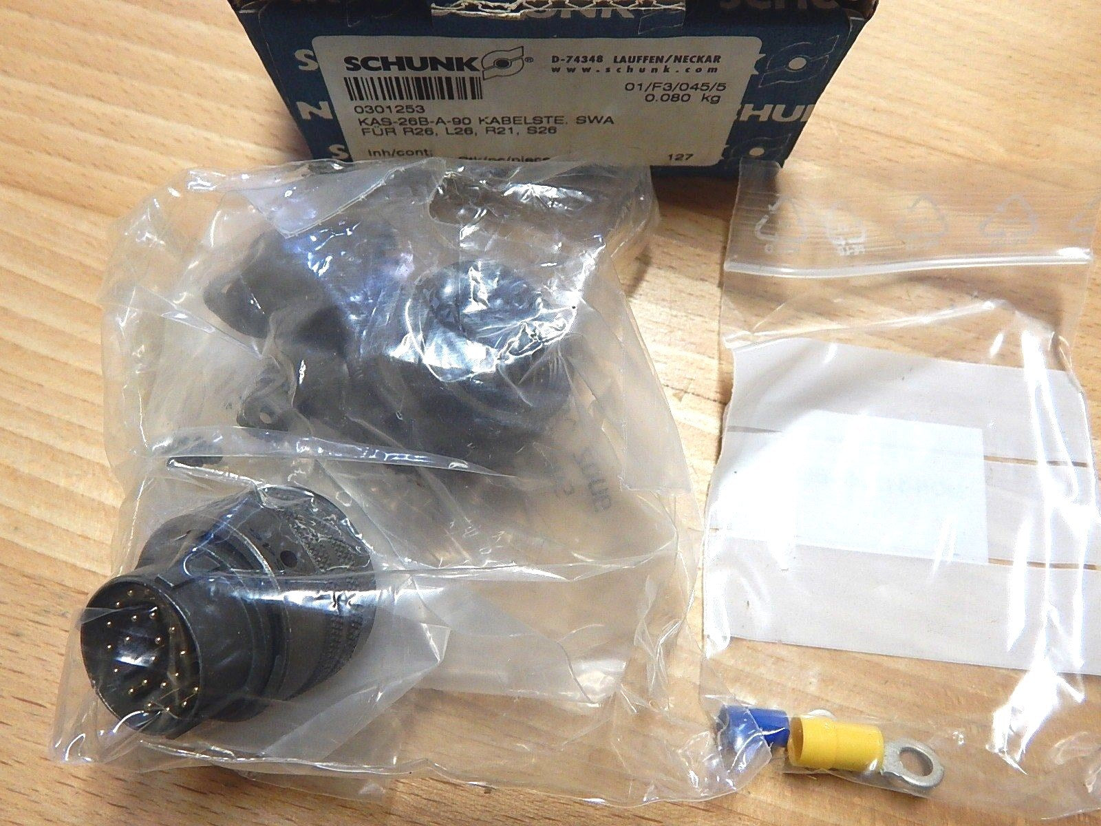 Schunk KAS-26B-K-90 Kabelstecker KAS26BK90 0301252