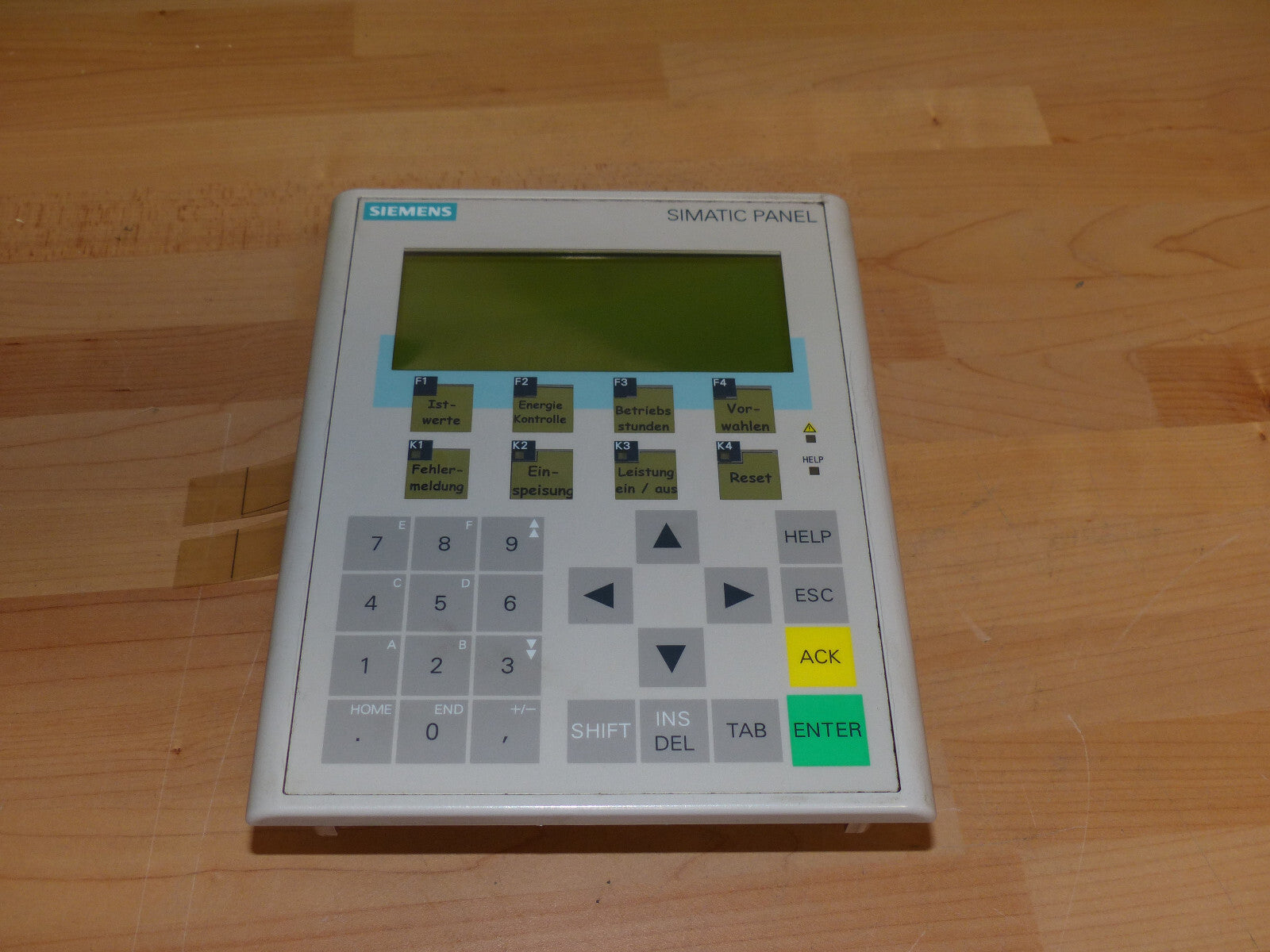 Siemens 6AV6641-0CA01-0AX1 / 6AV6 641-0CA01-0AX1 Operator Panel OP77B E11