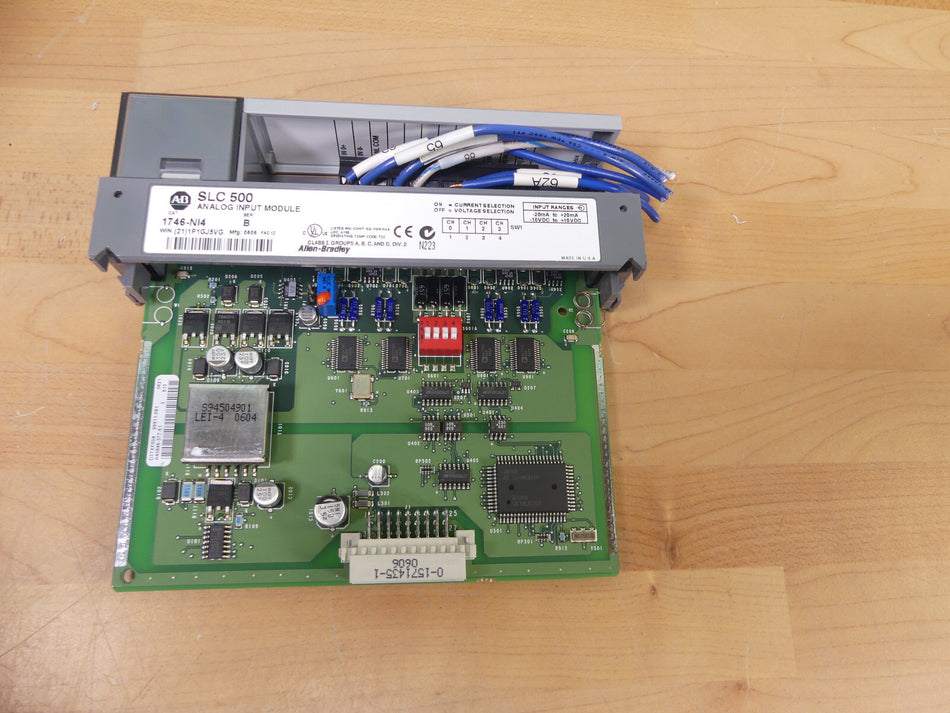 ALLEN BRADLEY 1746-NI4   1746NI4, SLC 500 analog Eingangsmodul