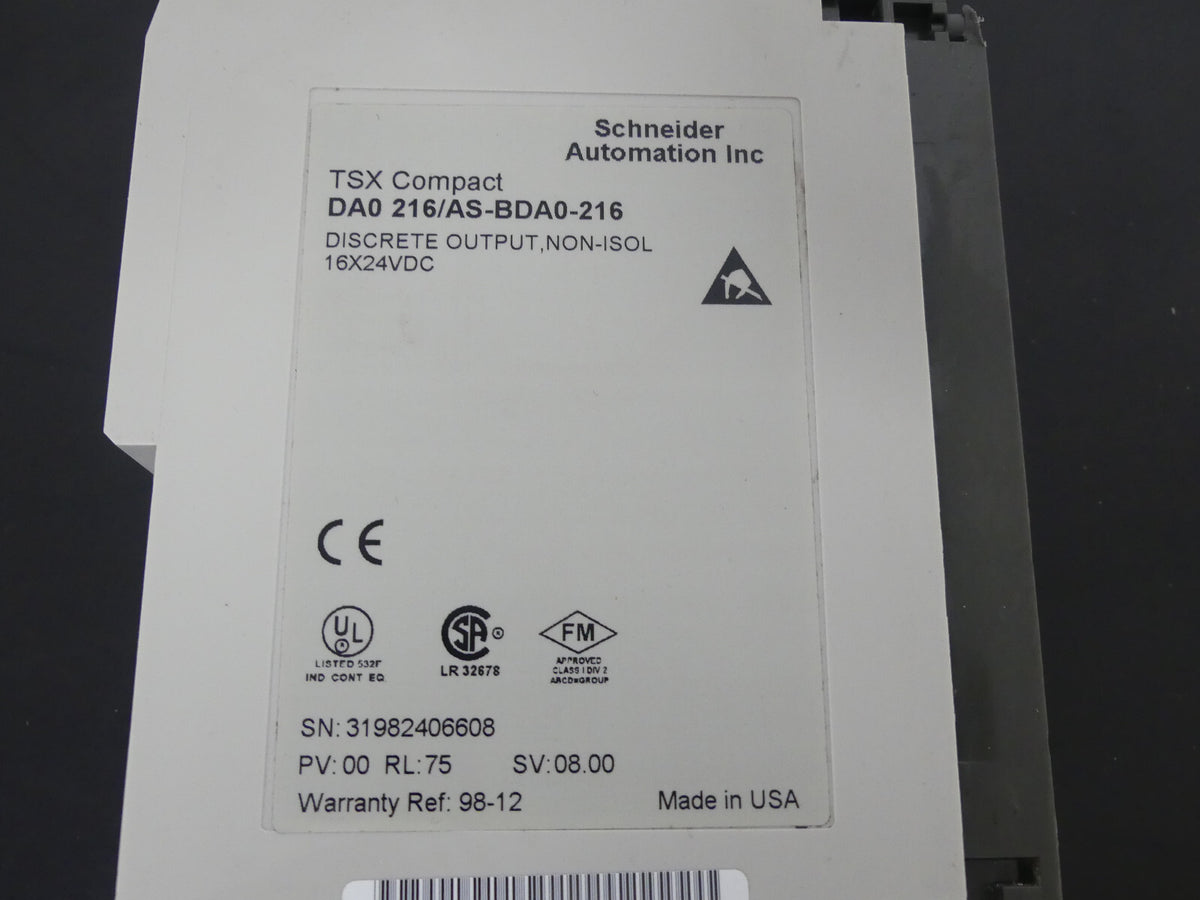 SCHNEIDER  TSX COMPACT DA0 216/AS-BDA0-216