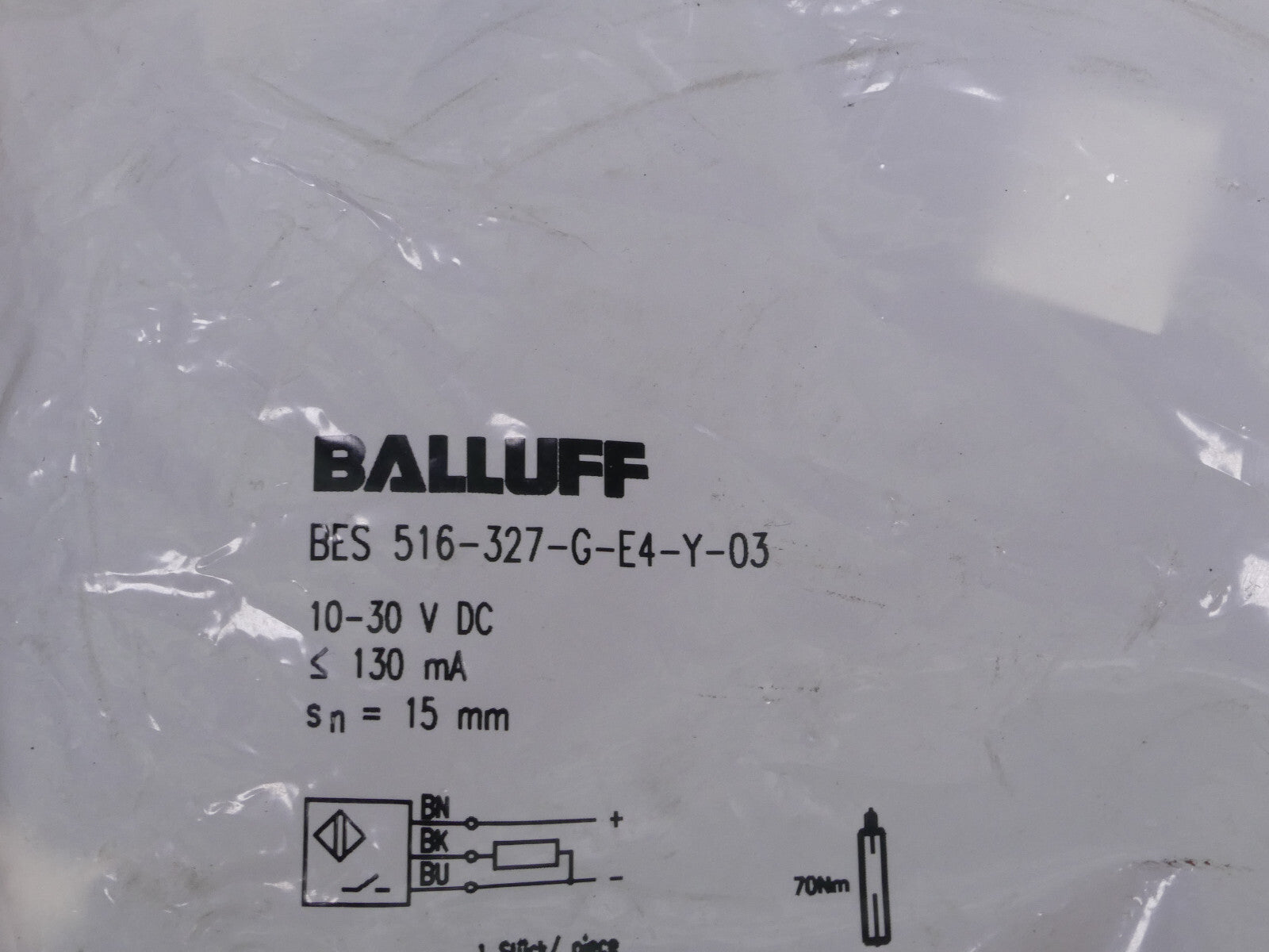 BALLUFF BES 516-327-G-E4-Y-03  BES516-327-G-E4-Y-03