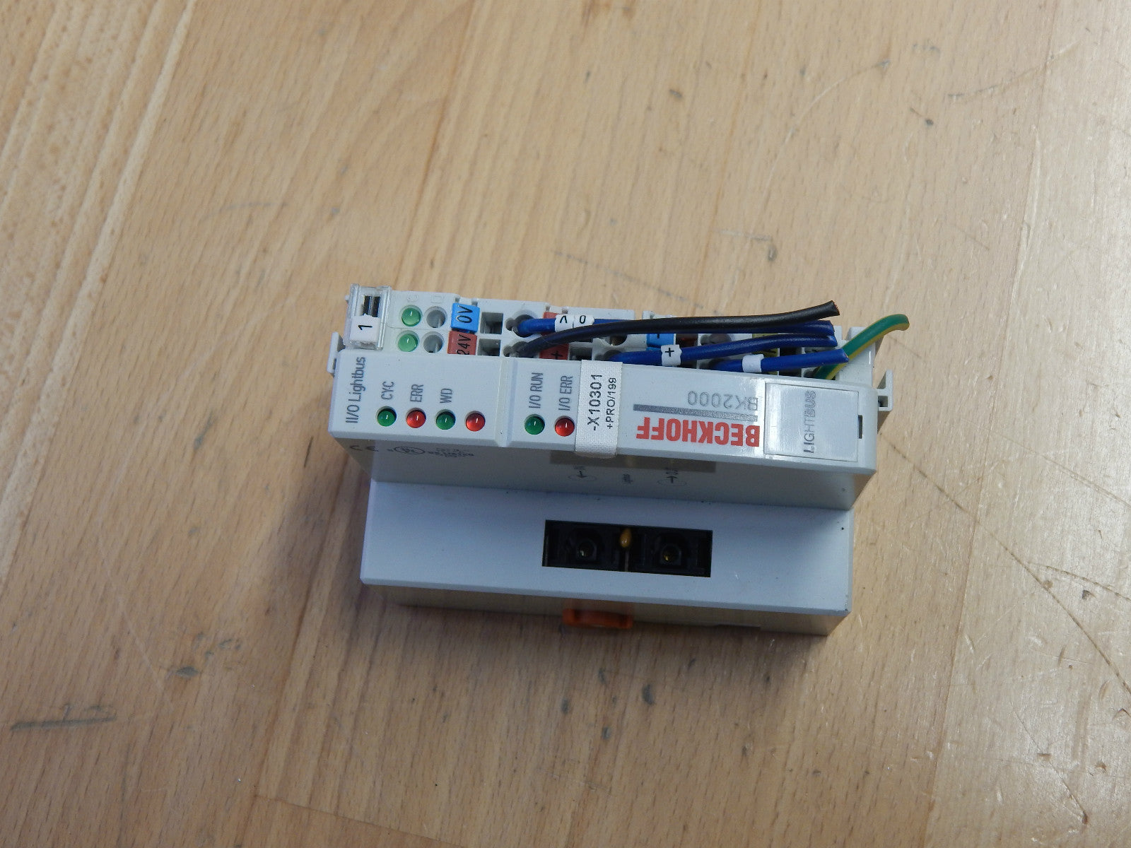 BECKHOFF II/O Lightbus-Buskoppler BK2000 BK 2000...