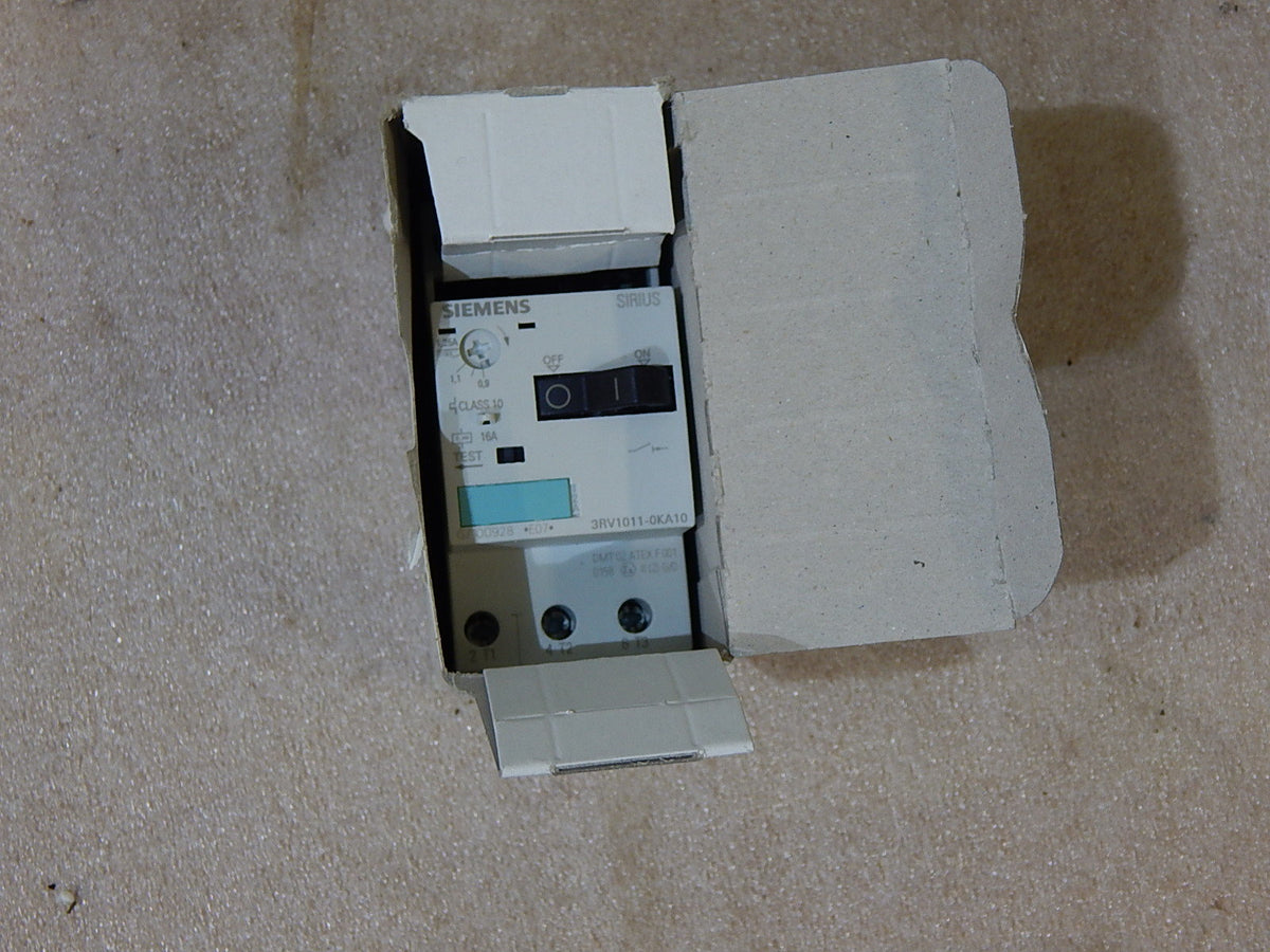 Siemens Leistungsschalter 3RV1011-0KA10 Motorschutzschalter NEU 