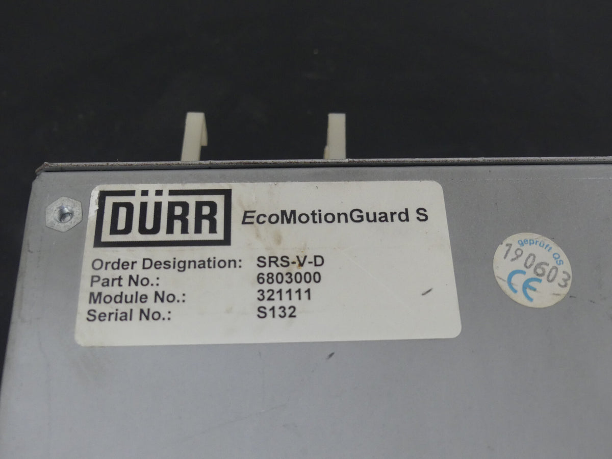 Dürr EcoMotionsGuard S SRS-V-D SRS V D SRSVD used s.Bilder