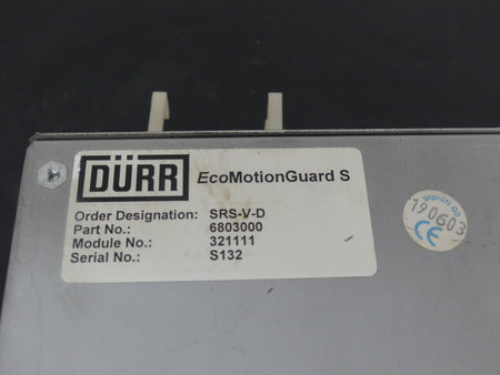 Dürr EcoMotionsGuard S SRS-V-D SRS V D SRSVD used s.Bilder