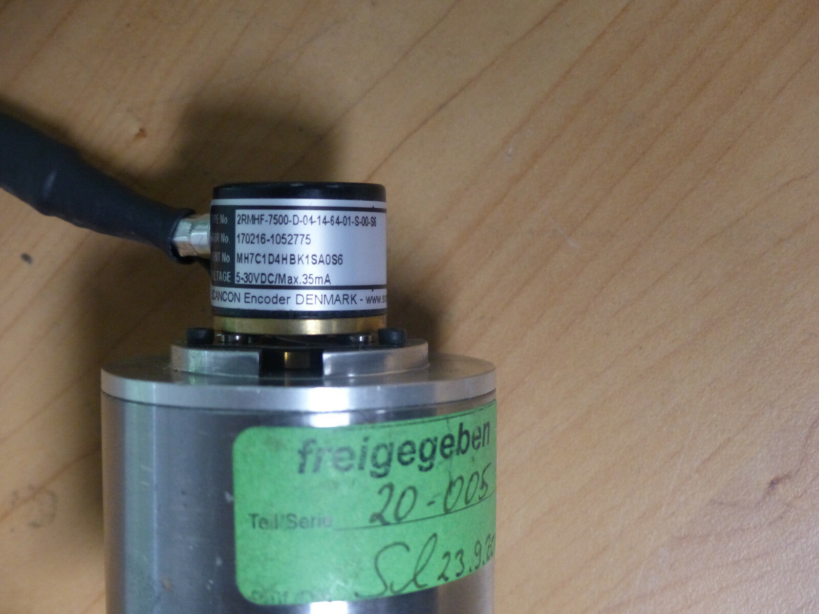 scancon 2rmhf-7500-d-04-14-64-01-s-00-s6 mit fischer motor ti 050-033-016 s.Bild