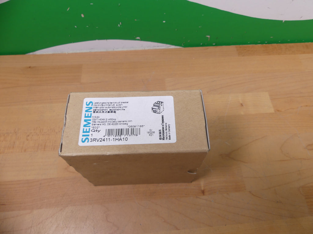 Siemens Dig.Industr. Leistungsschalter 3RV2411-1HA10