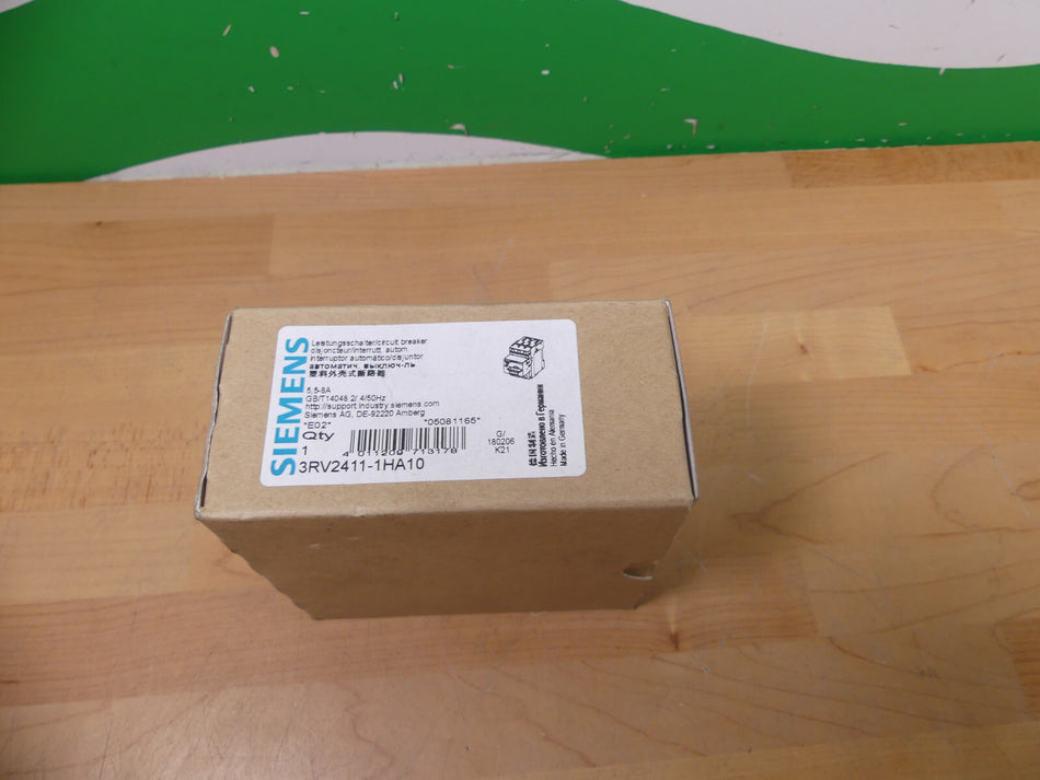 Siemens Dig.Industr. Leistungsschalter 3RV2411-1HA10