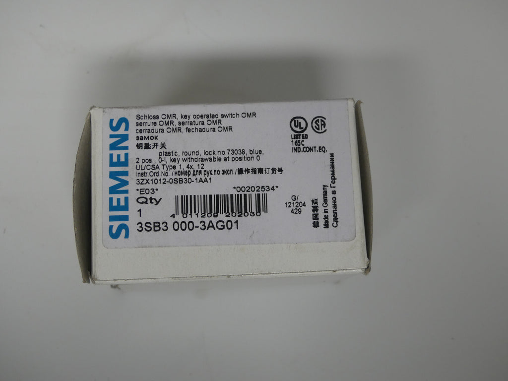 Siemens 3SB3 000-3AG01
