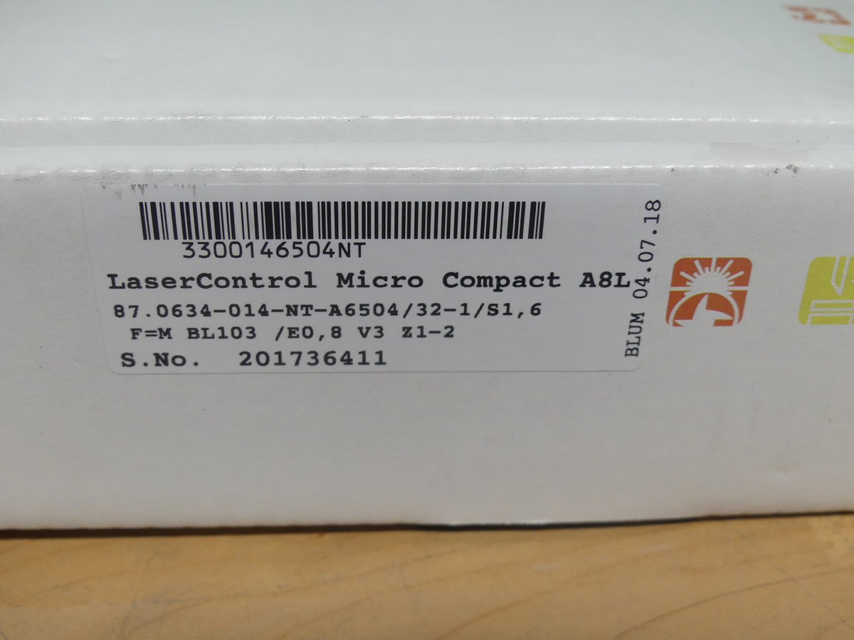 BLUM Lasercontrol micro compact a8l 87.0634-014-nt-a6504/32-1/s1,6