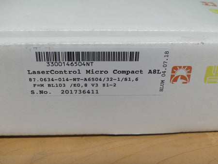 BLUM Lasercontrol micro compact a8l 87.0634-014-nt-a6504/32-1/s1,6