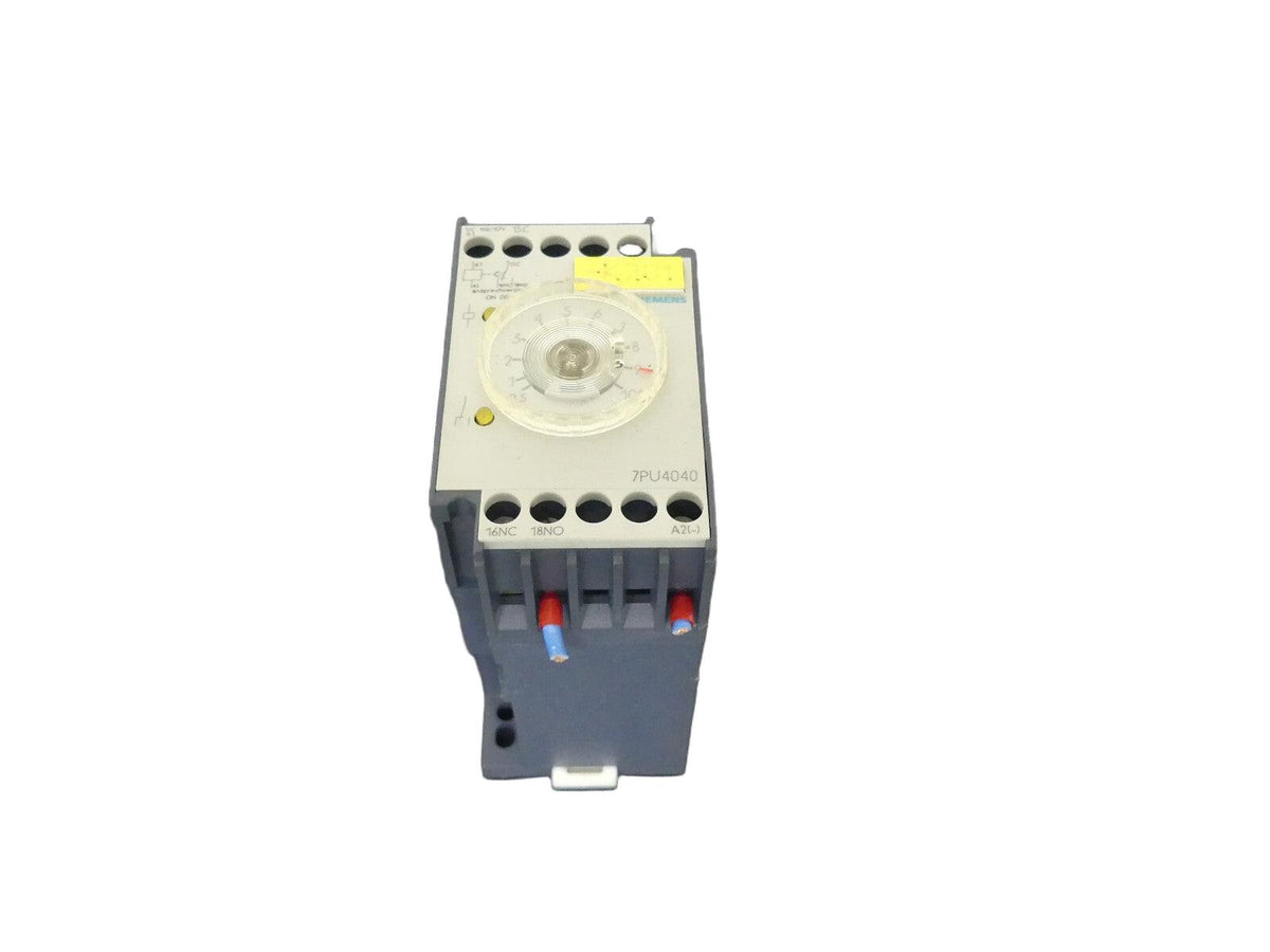 Siemens 7PU4040 7PU4040-1AJ30 used s.Bilder