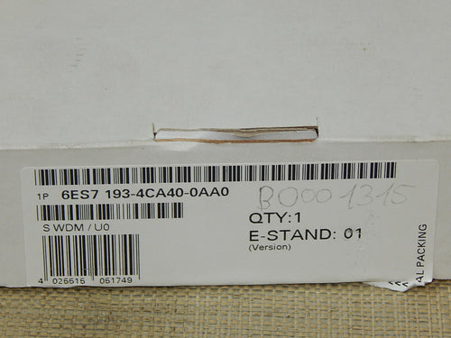 5x  Siemens Terminal Modul 6ES7 193-4CA40-0AA0  