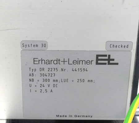 Erhardt+Leimer DR 2275 Drehrahmen