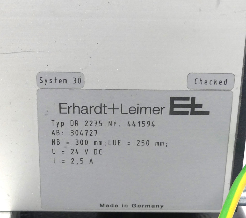 Erhardt+Leimer DR 2275 Drehrahmen