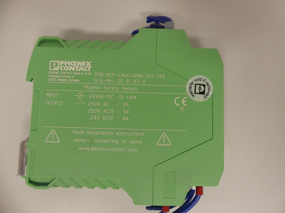 Phoenix  Contact PSR-SCP-24UC/URM/3X1/3X2  Ord.-No.: 2981839