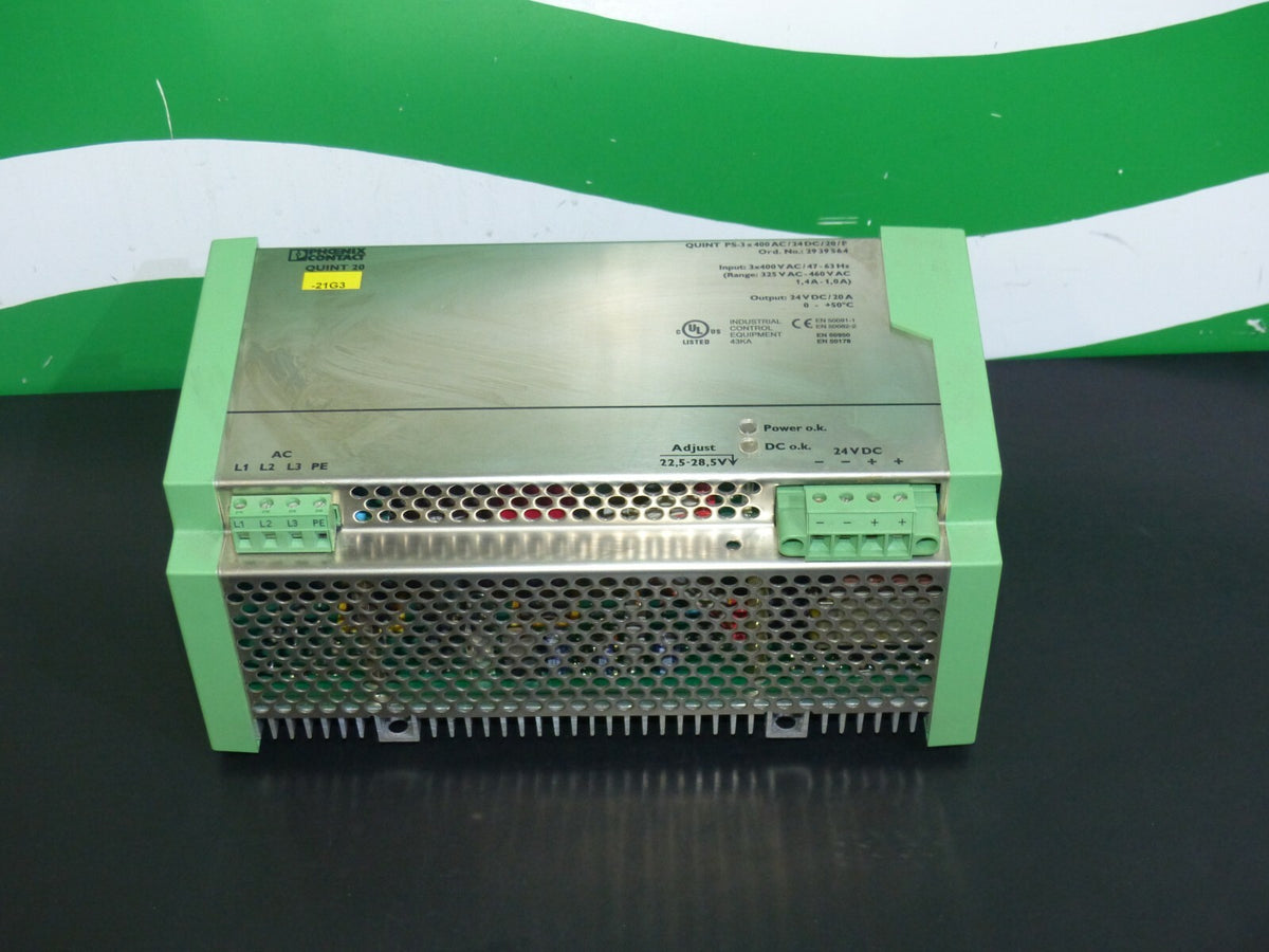 Phoenix Contact Quint PS-3x400 AC/24DC/20/F