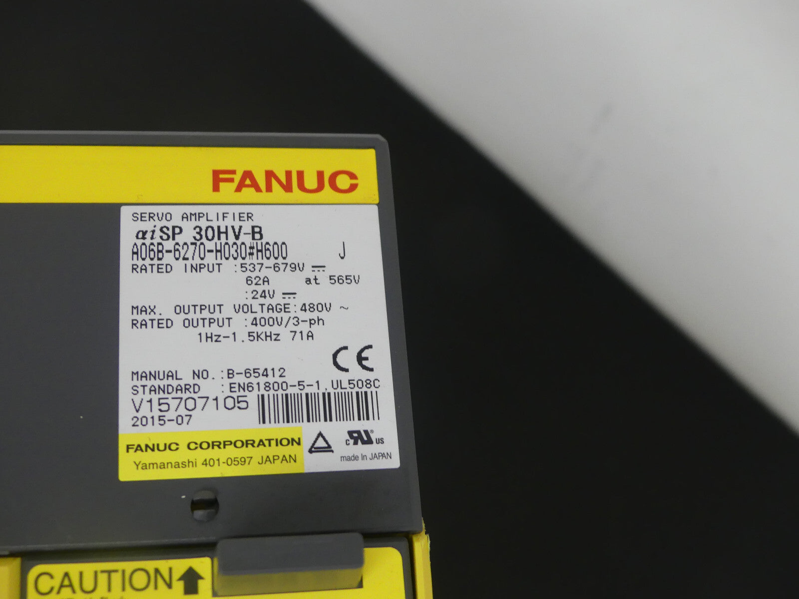 FANUC A06B-6270-H030#H600 used s.Bilder