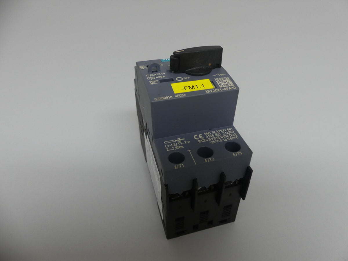 Siemens Leistungsschalter 3RV2021-4FA10