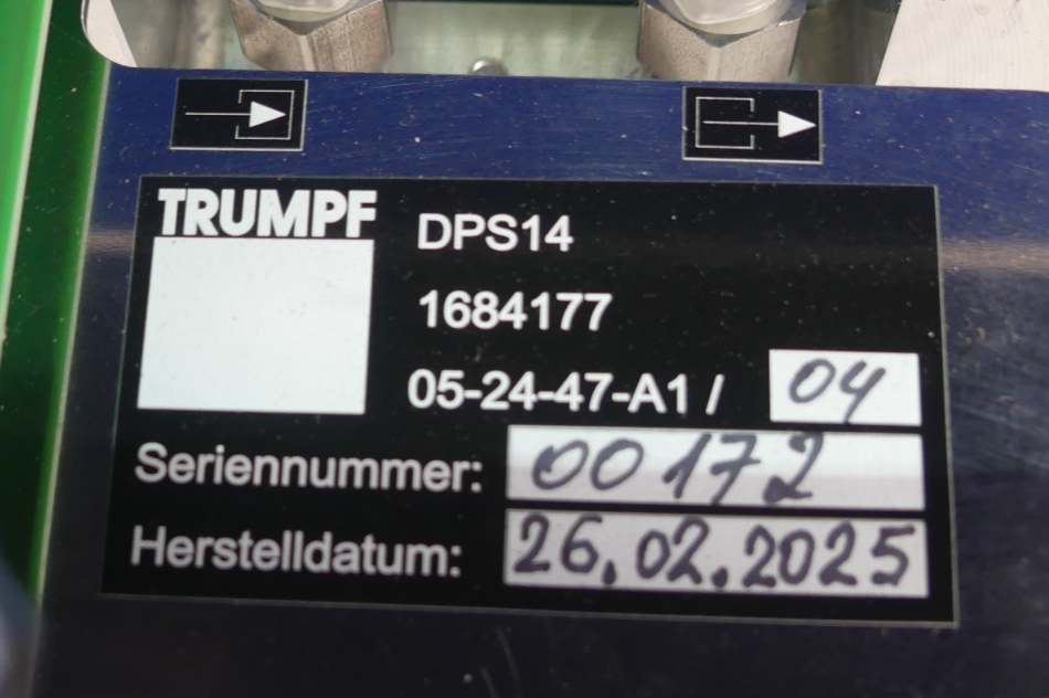 TRUMPF DPS14 1684177 05-24-47-A1/04